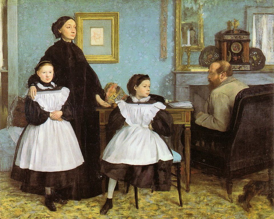 The Bellelli Family, also known as Family Portrait, is an oil painting on canvas by Edgar Degas